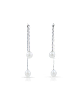 Pearl Drop Earrings|925 Pure Silver