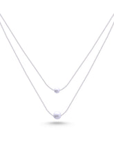 Double-Layer Silver Pearl Beauty