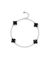 Mother of Pearl Floral Bracelet |925 Pure Silver