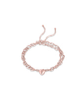 silver magnetic heart-shaped bracelet