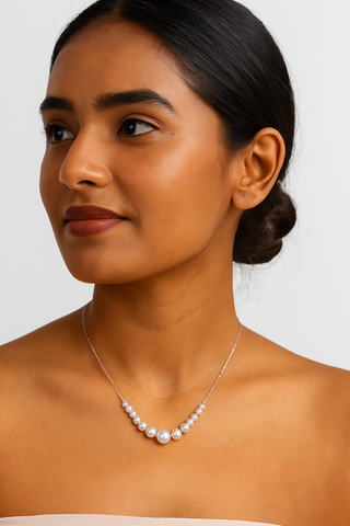 Mystique Pearl Chain|925 Pure Silver