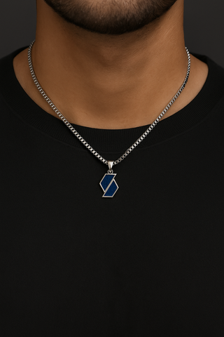 Imperium Blue - Pure 925 Silver
