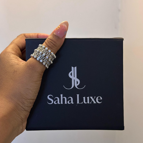 Silver Ring cum Bracelet |925 Pure Silver