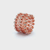 Rose Gold Ring cum Bracelet |925 Pure Silver